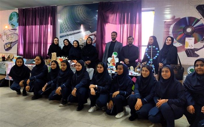 نمایشگاه پژوهشی و فناوری در دبیرستان عصمت صفادشت/فیلم