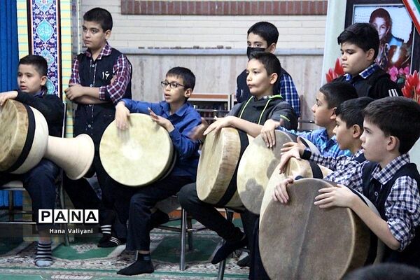 افتتاحیه طرح «شهید طوقانی» در دبستان پسرانه معراج۱ ناحیه یک شهرری