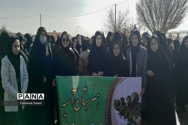 تشییع پیکر شهید گمنام  در شهرستان بام و صفی آباد