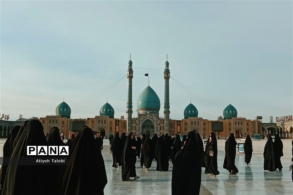 زیارت جمکران و حرم مطهرحضرت معصومه شهرستان گرمه