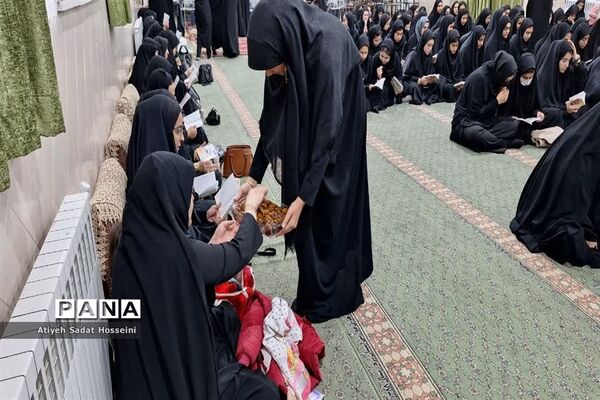 ایام فاطمیه در دبیرستان نمونه حضرت معصومه( س)