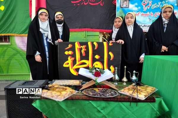 وداع با شهید گمنام در دبیرستان امام حسن عسکری2 ناحیه 3 شیراز