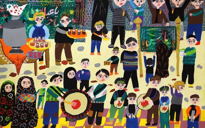 درخشش اعضای کانون اردبیل در اولین سوگواره بچه‌های اربعین