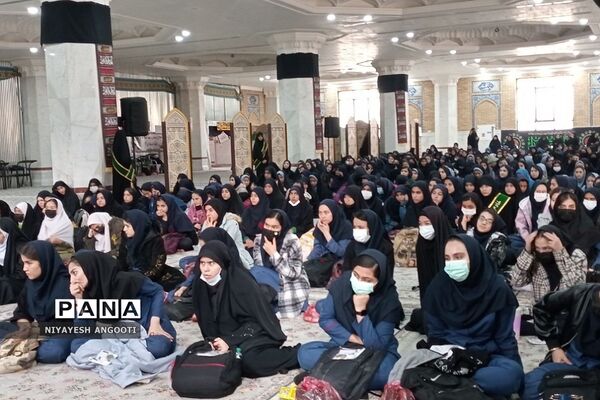 برپایی هیأت دانش‌آموزی به‌مناسبت شهادت حضرت فاطمه زهرا(س) در باقرشهر