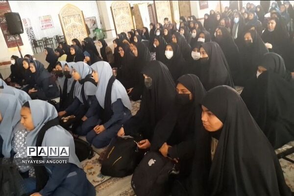 برپایی هیأت دانش‌آموزی به‌مناسبت شهادت حضرت فاطمه زهرا(س) در باقرشهر