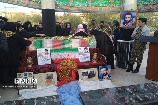 تشیع شهید گمنام دردانشگاه آزاد اسلامی کاشمر