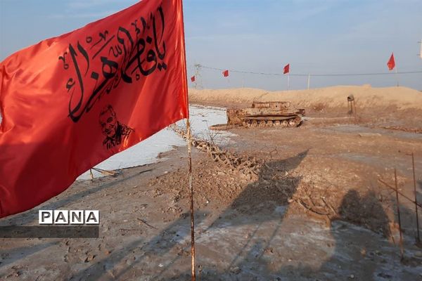 حضور کاروان فرهنگیان استان خراسان شمالی در منطق عملیاتی  جنوب  کشور