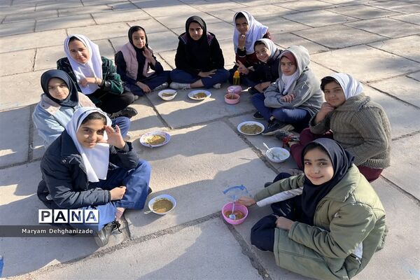 برپایی موکب به‌مناسبت شهادت حضرت فاطمه زهرا (س) در مهریز
