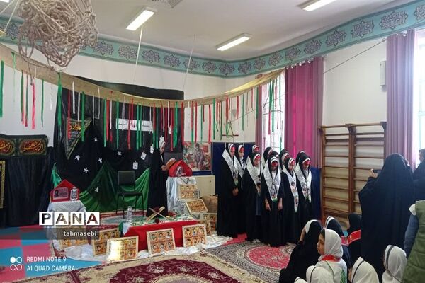 برگزاری یادواره شهدا در آموزشگاه دخترانه شهید تقی پور شهرستان ورزنه