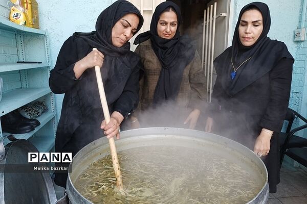 مراسم شهادت حضرت فاطمه (س) در مدارس دخترانه ناحیه دو ری