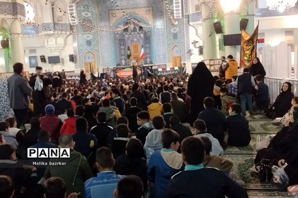 مراسم نوگلان فاطمی در مصلی حرم حضرت عبدالعظیم حسنی(ع)