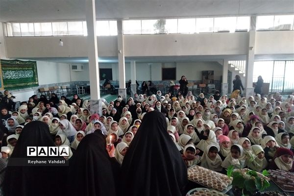 برگزاری مراسم سوگواری شهادت حضرت زهرا (س) در دبستان دخترانه شهید خلیل طهماسبی
