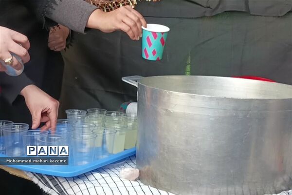 عزاداری شهادت حضرت فاطمه (س) در مدرسه امام هادی ناحیه ۱ شیراز