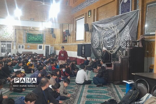 مراسم شهادت حضرت فاطمه(س)‌در مدارس رودهن