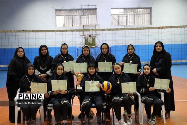 مسابقات والیبال دختران شهرستان قرچک