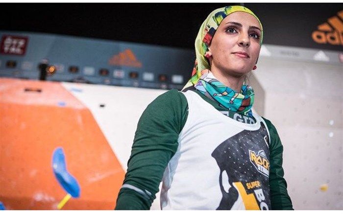 کسب مدال برنز سنگ‌نوردی کاپ آسیا توسط الناز رکابی