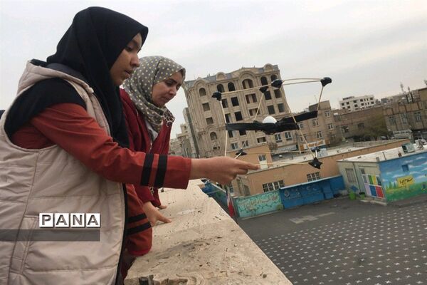 چالش نجات تخم مرغ درآموزشگاه حاج رحیم شعبانی ناحیه یک بهارستان