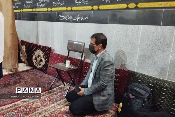مراسم عزاداری هیأت دانش‌آموزی دختران یاس کهریزک