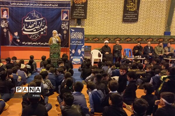 افتتاح هیئت انصارالمهدی دبستان پسرانه ولیعصر(عج) مراغه