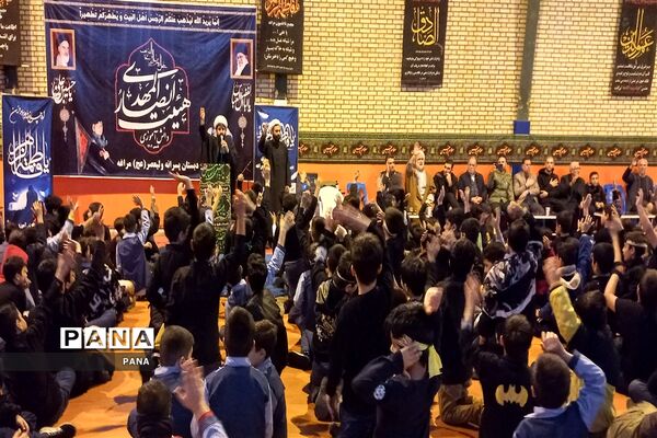 افتتاح هیئت انصارالمهدی دبستان پسرانه ولیعصر(عج) مراغه