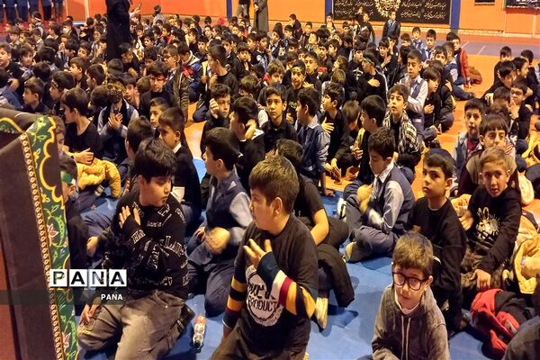 افتتاح هیئت انصارالمهدی دبستان پسرانه ولیعصر(عج) مراغه