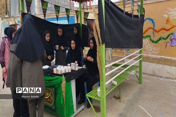 برگزاری موکب به‌مناسبت دهه فاطمیه در شهرستان مانه و سملقان‌