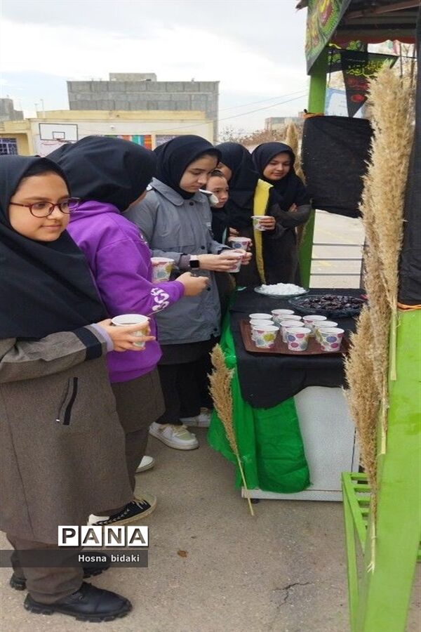 برگزاری موکب به‌مناسبت دهه فاطمیه در شهرستان مانه و سملقان‌