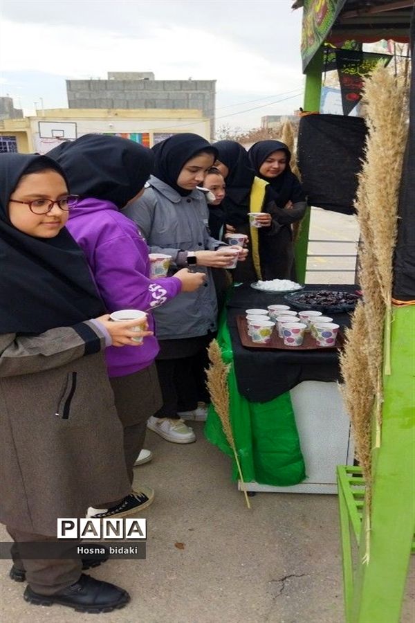 برگزاری موکب به‌مناسبت دهه فاطمیه در شهرستان مانه و سملقان‌