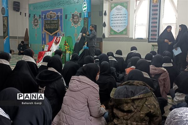 بدرقه دانش‌آموزان نیشابور برای سفر راهیان نور