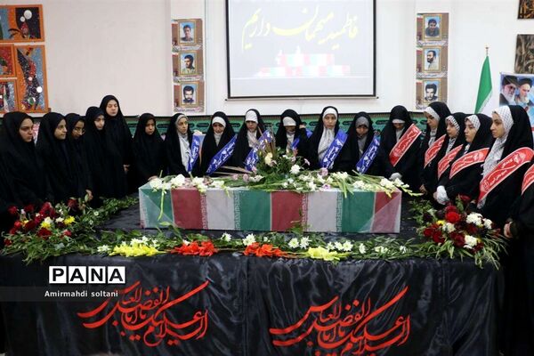 تشییع شهید گمنام در مدارس استان آذربایجان شرقی