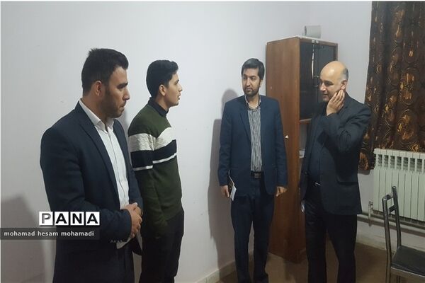 بازدید رئیس آموزش و پرورش استثنایی  از دبستان معرفت و مرکز جامع شهرستان صالح آباد
