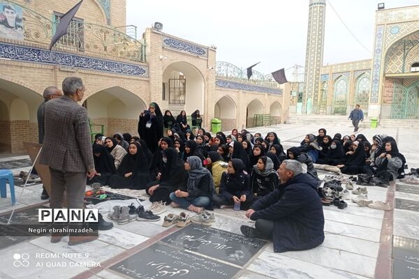 غبارروبی مزار شهید عباس دانشگر شهرستان جاجرم