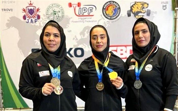 بانوان پرورش اندام ایران طلا و نقره آسیا را درو کردند