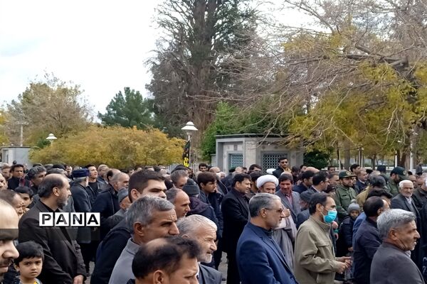حمایت از مردم مظلوم فلسطین و غزه در شهرستان کاشمر