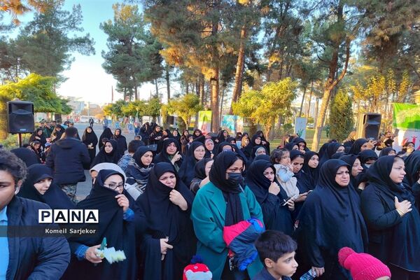 تشییع شهید‌ غلامعلی‌تولی در گنبدکاووس