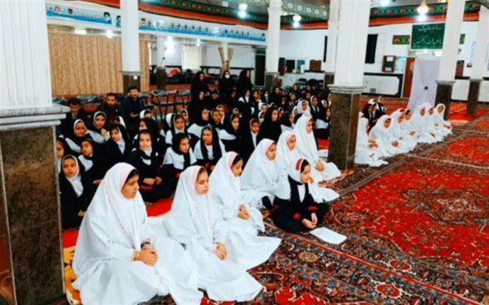 مراسم نوگلان فاطمی در شهرستان شاهین‌دژ/فیلم