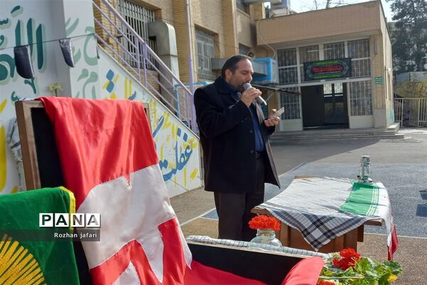 تشییع پیکر شهید گمنام در شیراز
