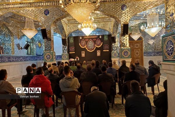 آیین اعزام کاروان فرهنگیان خراسان شمالی آقا به مناطق عملیاتی جنوب کشور