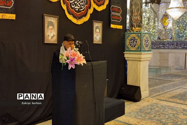 آیین اعزام کاروان فرهنگیان خراسان شمالی آقا به مناطق عملیاتی جنوب کشور