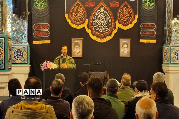 آیین اعزام کاروان فرهنگیان خراسان شمالی آقا به مناطق عملیاتی جنوب کشور