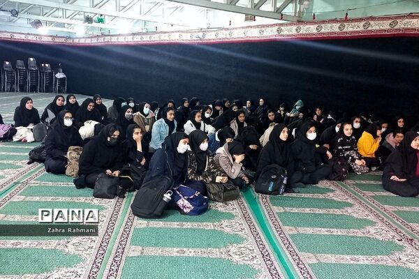 مراسم سوگواری حضرت فاطمه زهرا(س)در دبیرستان حجاب ناحیه یک شهرری