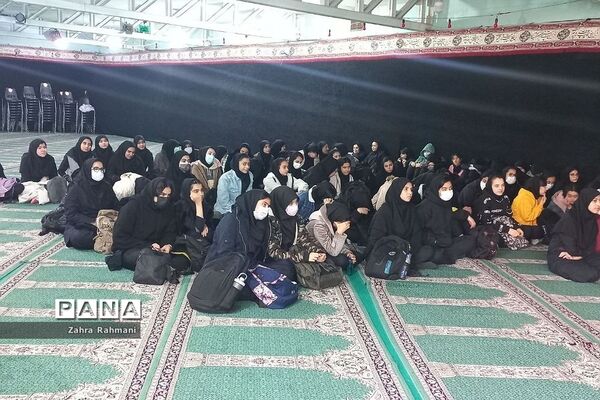 مراسم سوگواری حضرت فاطمه زهرا(س)در دبیرستان حجاب ناحیه یک شهرری
