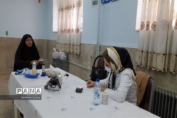 سومین اردوی جهادی درمان درسال تحصیلی جدید در دبیرستان بعثت