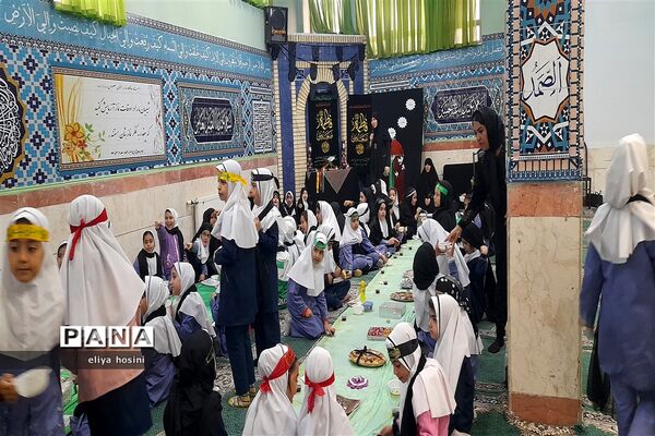 مراسم شهادت حضرت فاطمه زهرا سلام الله علیه در اداره آموزش و پرورش و مدارس شهرستان قدس