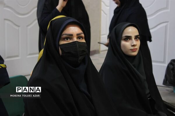 آیین عزاداری شهادت حضرت زهرا(س) آموزشگاه استثنایی گلستان دو