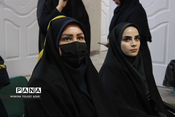 آیین عزاداری شهادت حضرت زهرا(س) آموزشگاه استثنایی گلستان دو