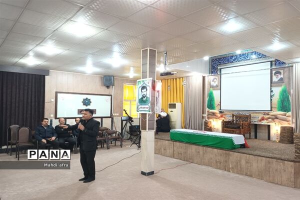 برگزاری یادواره شهدای منسوب به کارکنان و دانش‌آموزان دبیرستان شاهد جواهر بهبهانی