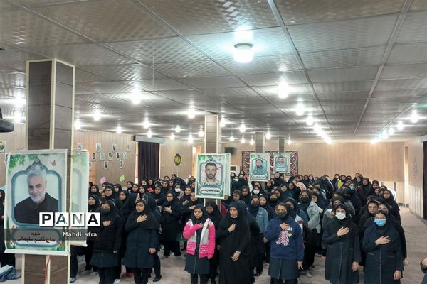 برگزاری یادواره شهدای منسوب به کارکنان و دانش‌آموزان دبیرستان شاهد جواهر بهبهانی