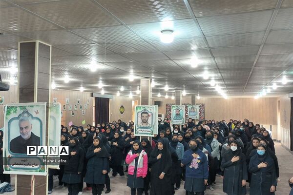 برگزاری یادواره شهدای منسوب به کارکنان و دانش‌آموزان دبیرستان شاهد جواهر بهبهانی