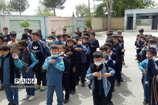 مراسم سوگواری شهادت حضرت فاطمه‌زهرا(س) در مدارس باقرشهر و کهریزک